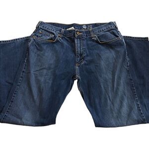 Carhartt Men's Jeans Loose Straight size 36 X 32 Hole in pocket
